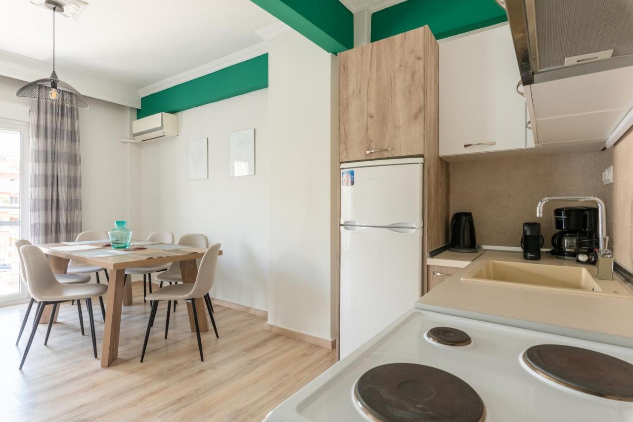 Appartement avec 2 chambre Thessalonique Extérieur photo