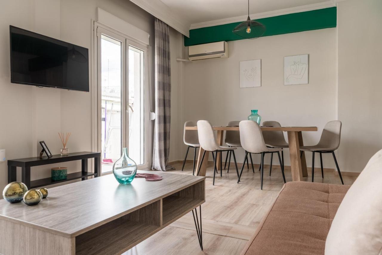 Appartement avec 2 chambre Thessalonique Extérieur photo
