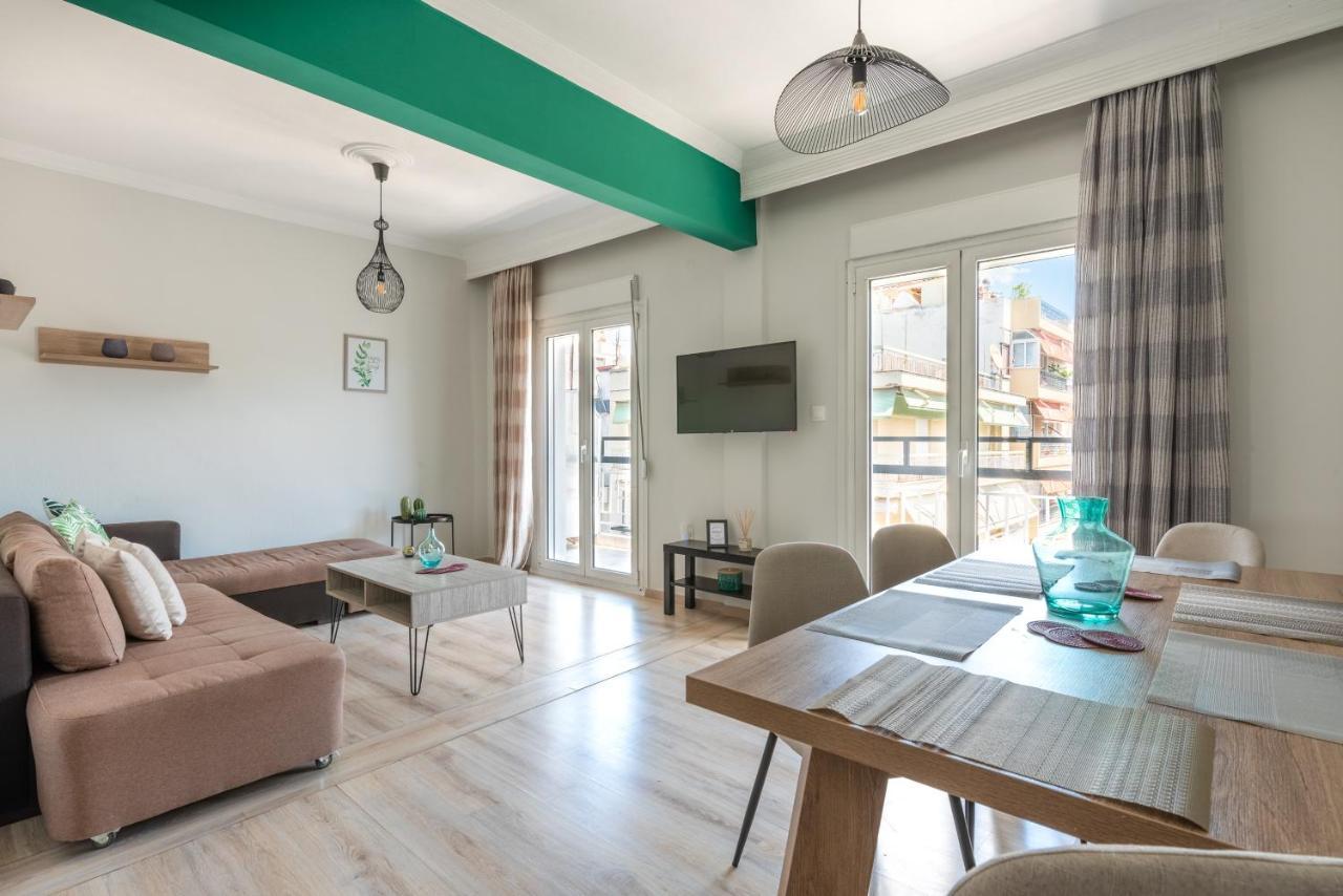 Appartement avec 2 chambre Thessalonique Extérieur photo