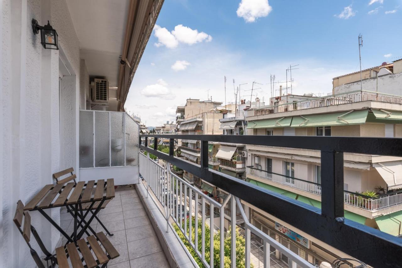 Appartement avec 2 chambre Thessalonique Extérieur photo